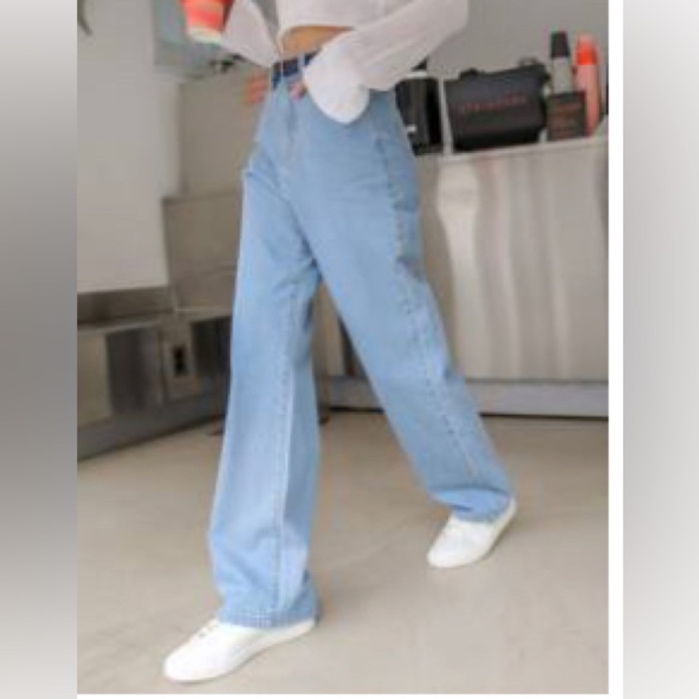 Solid Boyfriend Jeans Without Belt